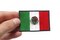 Patch, Embroidered Patch (Iron-On or Sew-On), Mexico Mexican Flag Patch, 3" x 2"